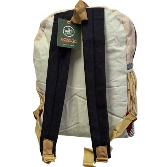 Hemp Owl Backpack – Eco-Friendly & Handcrafted - Picture 2 of 3